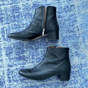 Bloomingdale’s Leather Booties